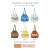 Tougenove 55K210G308 Women's Tote Bag, A4 Size, Nylon, Big Logo,