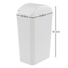 Kiddream 14 Liters Plastic Waste Bins, Swing Lid Trash Can