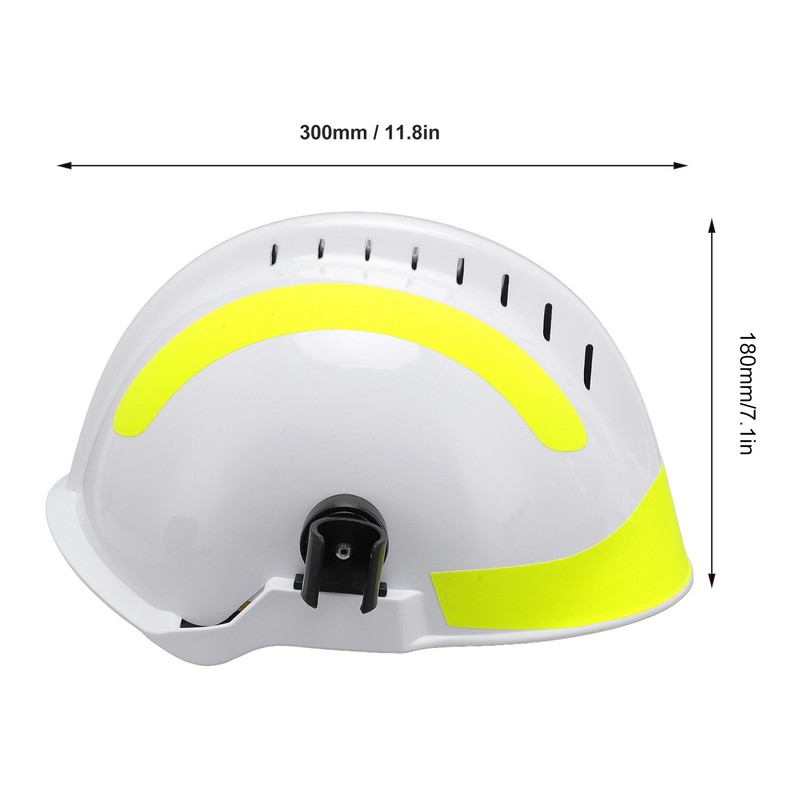 Safety Helmet Heat Resisting Shock Resistance Adjustable Hard Vented Rescue