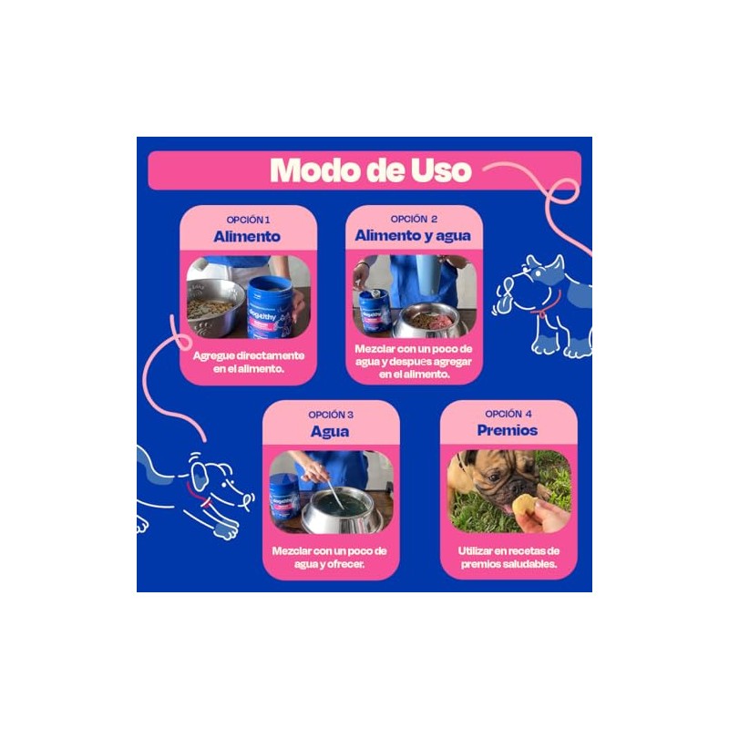 Dogelthy Gastro Aid Suplemento con Pre y Probioticos para Perros