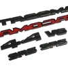 Emblem Overlays 6Pcs Compatible with Tacoma 2024-2025 ABS Plastic Badge