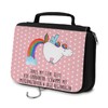 Mr. & Mrs. Panda Pegasus Unicorn Toiletry Bag, red, Hand