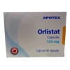 Apotex Orlistat Control De Peso 120mg 126 Capsulas
