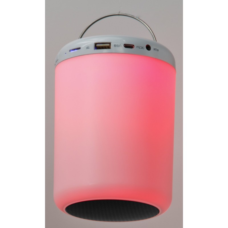 LED-Highlights LED Mood Light Bluetooth Speaker 16 Colours 9.5 x