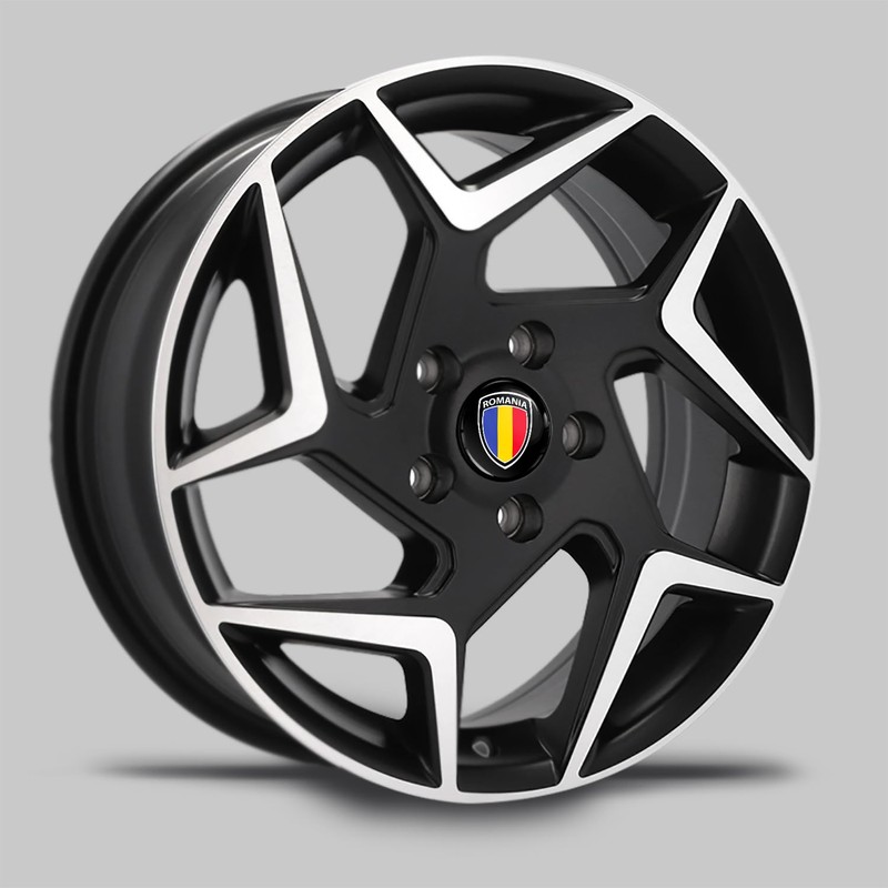 Biomar Labs 4 x Center Hubcaps, Compatible with Ford Centre