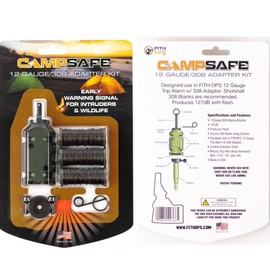 Fith Ops Camp Safe Perimeter Trip Alarm | 308 Adapter | Military Trip Wire Bundle