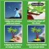 134Pcs Summer Window Clings, Summer Themed Window Stickers Kit -