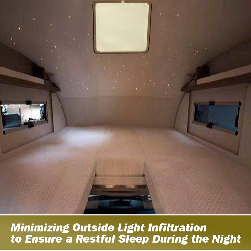 Waterproof RV Vent Insulator and Camper Shower Skylight Cover with
