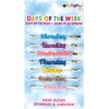 iscream Days of the Week Set of 7 Embellished Bobby