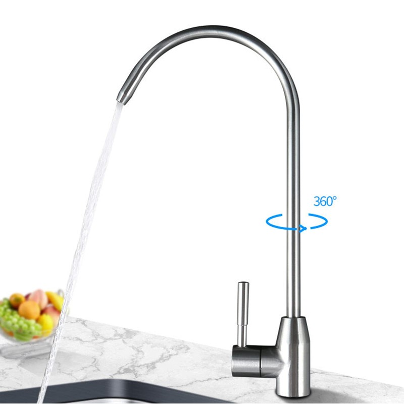 CUTSUGOK Drinking Water tap,Reverse Osmosis Faucet,Gooseneck Kitchen tap Drinking Water
