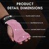 FITFIV Weight Lifting Wrist Strap, Double Leather Weightlifting Wrist Straps