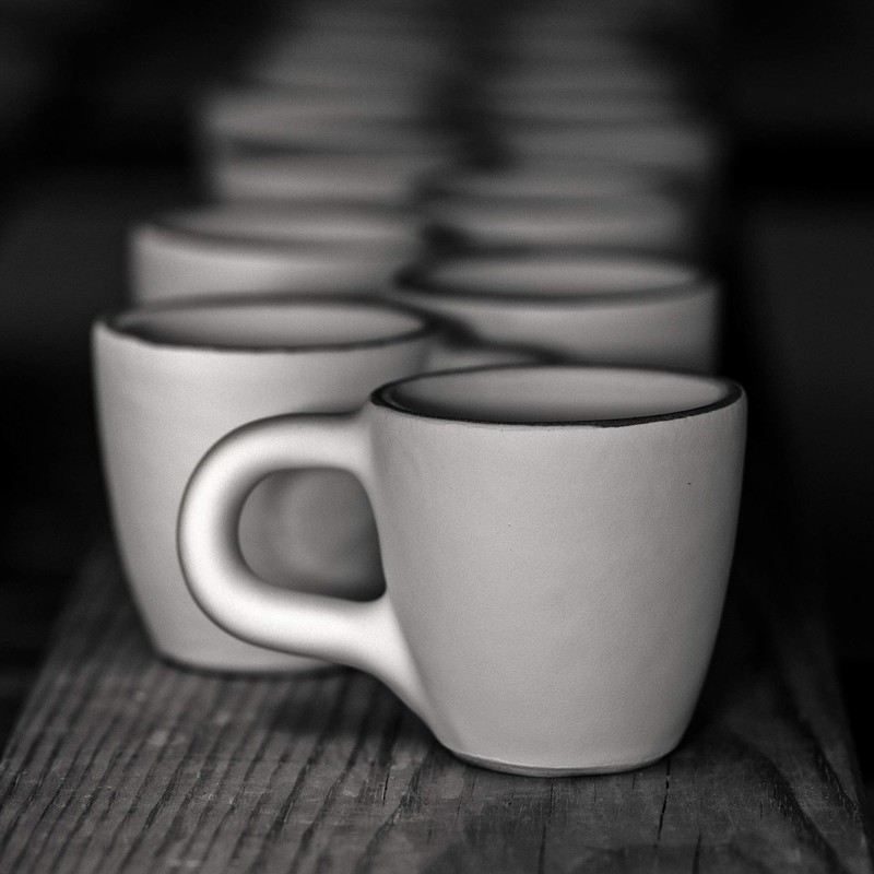 City to Cottage Ceramic Espresso Cups of 4, Small Expresso