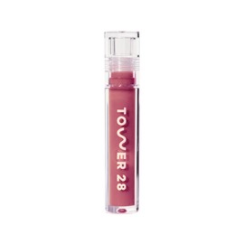 Tower 28 Tower 28 ShineOn Milky Lip Jelly, SESAME, Non-Sticky, Hydrating Vegan Lip Gloss in Milky Mauve, Apricot and Raspberry Seed Oil, Moisturizing, Clean, Cruelty Free