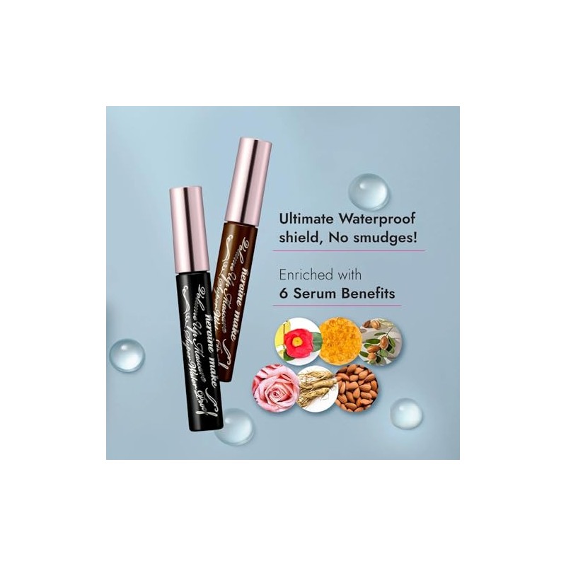 Heroine Make by KissMe Volume & Curl Mascara Black |