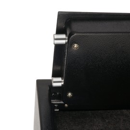 Paragon Safes SAFES 7730 Digital Security Drawer Safe with 2 Keys – Solid Steel Lockbox for Drawer, Closet, or Vehicle (Dark Gray), 83-DT5914