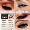 40 Pares Delineador Ojos De Colores Brillo Eyeliner Stickers