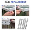 900-21355-XCP5 Zinc Die Cast Window Replacement Pivot Bar 85 Series