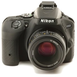 DISCOVERED イージーカバー Nikon D5600 用 液晶保護フィルム 付 ブラック