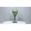 Bohemian Absinthe La Fee Verte Skull With Green Gem And