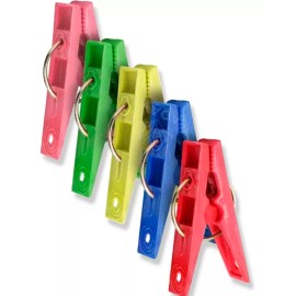 mdj Pinzas Para Ropa De Plastico 100 Piezas Calidad Durable