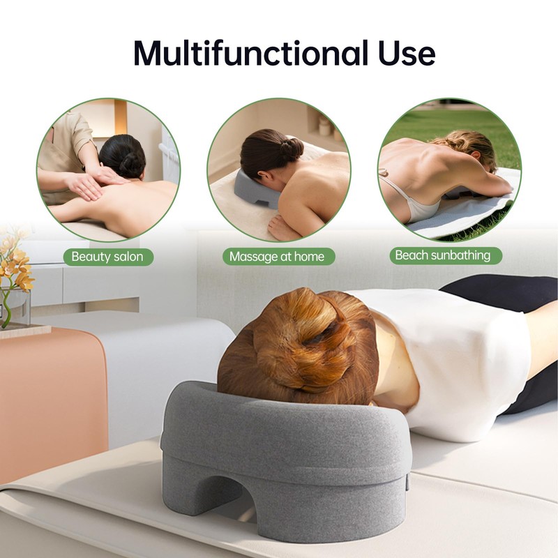 UTJZIB Face Down Pillow for Massage & Sunbathing - Headrest