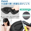 (Unisex) Eye Mask for Sleep, 3D Shape, Blindfold, Sleep Safe,