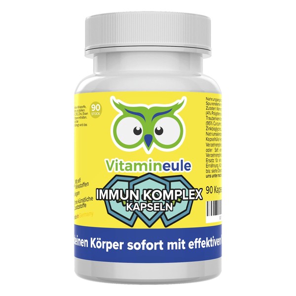 Immune Complex Capsules – High Dose with 11 Effective Ingredients
