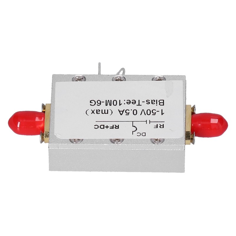 Bias Tee Module Coaxial Feed Low Insertion Loss RF DC