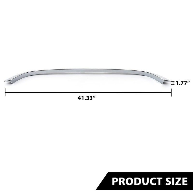 G-PLUS Chrome Grille Hood Molding Trim Compatible with Mini Cooper