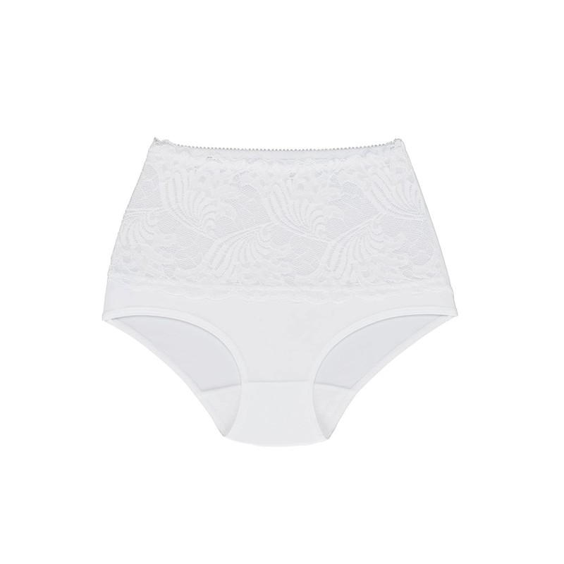 Wolbar Women's Sexy Shapewear Briefs Lace Bodice Briefs High Waist