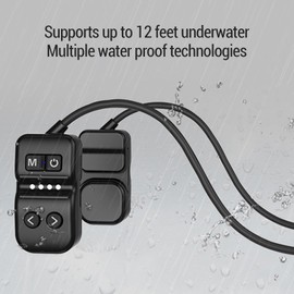 Generic Bone Conduction Headphones Swimming, IP68 Water Proof, Bluetooth 5.0, Swimming Headphones Underwater Music Player with 8 GB Memory, Open Ear Earbuds for Sport Running Cycling