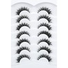 Pooplunch Pooplunch False Eyelashes Invisible Band Cat Eye Look Natural