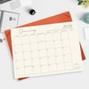 Gannyfer Large Desk Calendar 2025 with Desktop Mat, Simplified 22"
