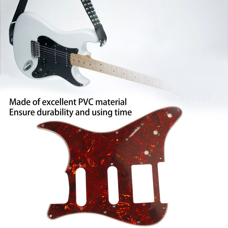 Electric Guitar Pickguard PVC Plastic Guard Scratch Board Front Plate