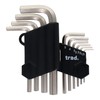 Trad 10pcs. Hex Bar Wrench Set THS – 10 350107