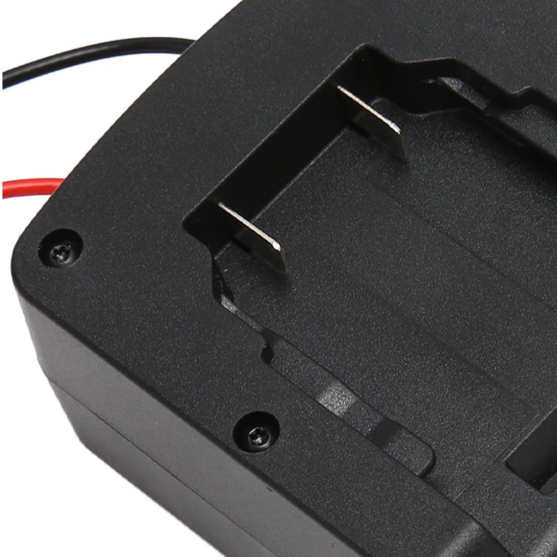 Secure Battery Adapter Independent Switch Dock Power Connector with Wires