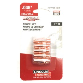 Lincoln Electric Magnum Pro Tapered Contact Tips 0.45 (10 Pack)