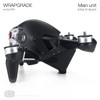 WRAPGRADE Skin Compatible with DJI FPV (Stealth Black)
