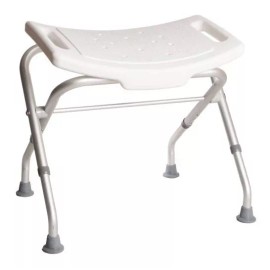 Bienstar Banco Para Ducha Plegable De Aluminio