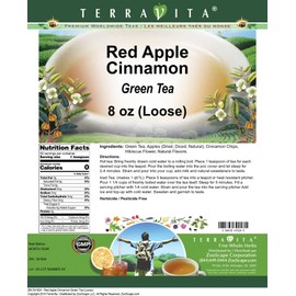 Red Apple Cinnamon Green Tea (Loose) (8 oz, ZIN: 541624)
