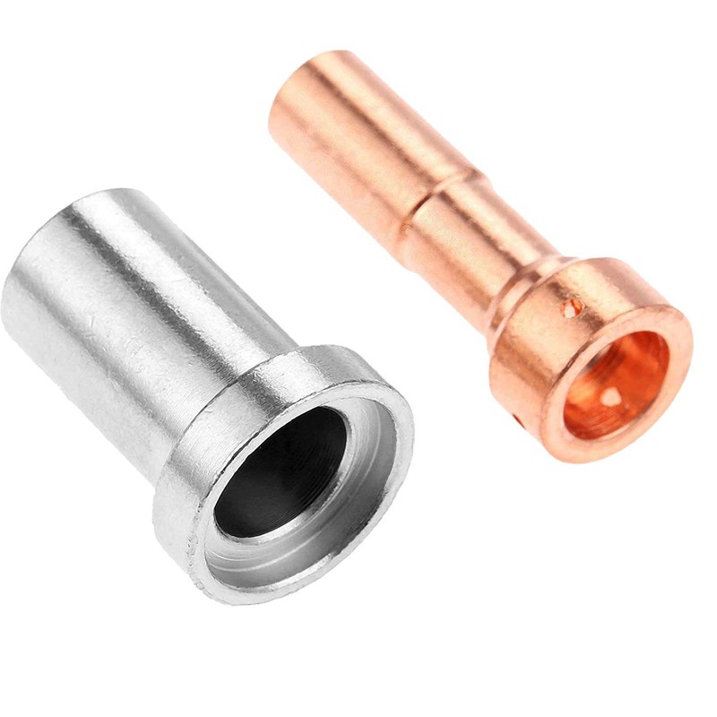 10Pcs Electrodes 33366 and 10Pcs Nozzles 33418 80A Fit for