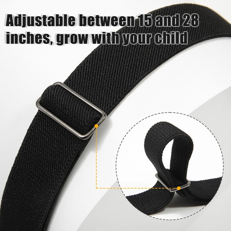 Kajeer Magnetic Boys Belt, Adjustable Elastic Kids Belts for Boys