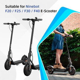 ulip 10x2.125 Inner Tubes with Straight Valve for Ninebot F30 F20 F25 F40 Scooter for 10 inch Scooter(2 PCS)