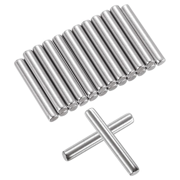 sourcing map 25 Pcs 3mm x 20mm Shelf Pins, Shelf