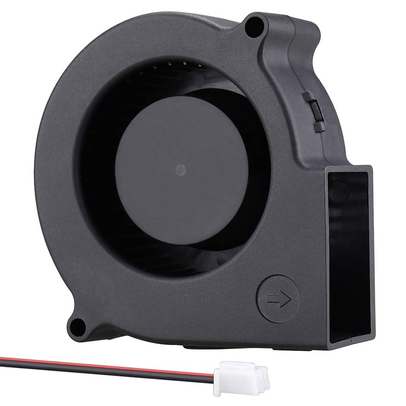 Wathai DC Centrifugal Fan 12V 75mm x 30mm Brushless Cooling