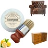 Furniture Salve with Brush for Leather Wood, Leather Furniture Salve/Brush