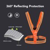 LED Reflective Vest Running Gear Band 3 Lighting Mode 360°