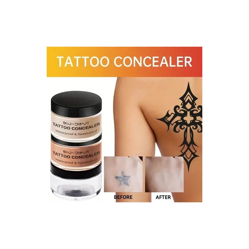 Profesional Maquillaje Cubre Tatuajes Cicatrices Acné Tatoos