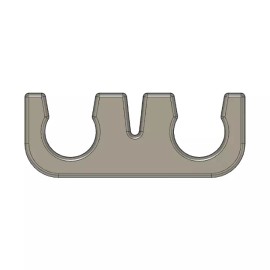 Drum Stash Tama Iron Cobra Pedal Compatible Bolt Stopper, 3D-Printed in Black TPU (CNR903)