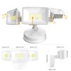 Onforu 75W Flood Lights Outdoor, 7000LM Brightness Security Lights Switch